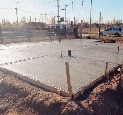 Obra gris muros - Neuquén